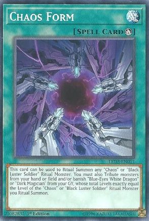 Chaos Form (LED3-EN011) - Legendary Duelists: White Dragon Abyss 1st Edition - Premium Yugioh Single from Konami - Just $0.26! Shop now at Game Crave Tournament Store