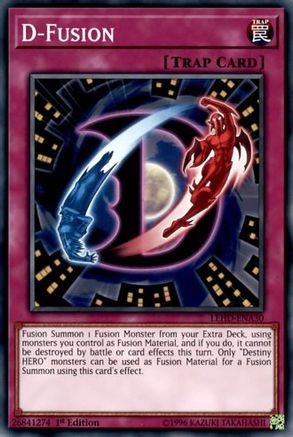 D-Fusion (LEHD-ENA30) - Legendary Hero Decks 1st Edition - Premium Yugioh Single from Konami - Just $0.25! Shop now at Game Crave Tournament Store