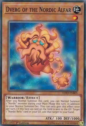 Dverg of the Nordic Alfar (LEHD-ENB05) - Legendary Hero Decks 1st Edition - Premium Yugioh Single from Konami - Just $0.25! Shop now at Game Crave Tournament Store