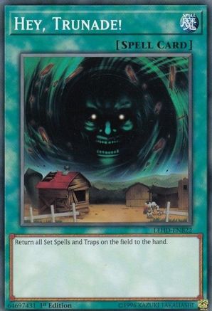 Hey, Trunade! (LEHD-ENB22) - Legendary Hero Decks 1st Edition - Premium Yugioh Single from Konami - Just $0.25! Shop now at Game Crave Tournament Store