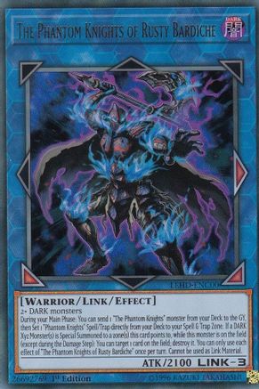 The Phantom Knights of Rusty Bardiche (LEHD-ENC00) - Legendary Hero Decks 1st Edition - Premium Yugioh Single from Konami - Just $0.58! Shop now at Game Crave Tournament Store