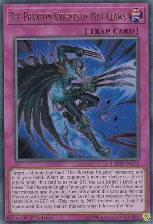 The Phantom Knights of Mist Claws (LEHD-ENC30) - Legendary Hero Decks 1st Edition - Premium Yugioh Single from Konami - Just $0.23! Shop now at Game Crave Tournament Store