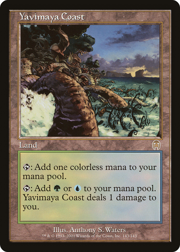 Yavimaya Coast (APC-143) - Apocalypse Foil - Premium MTG Single from Wizards of the Coast - Just $114.70! Shop now at Game Crave Tournament Store