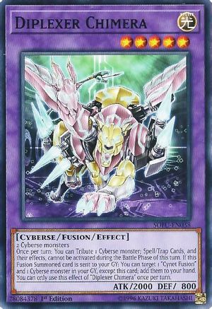 Diplexer Chimera (SOFU-EN038) - Soul Fusion Unlimited - Premium Yugioh Single from Konami - Just $0.25! Shop now at Game Crave Tournament Store