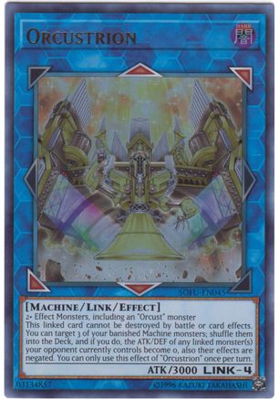 Orcustrion (SOFU-EN045) - Soul Fusion 1st Edition - Premium Yugioh Single from Konami - Just $0.84! Shop now at Game Crave Tournament Store