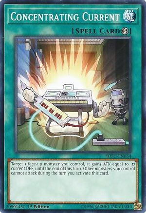 Concentrating Current (SOFU-EN064) - Soul Fusion 1st Edition - Premium Yugioh Single from Konami - Just $0.25! Shop now at Game Crave Tournament Store
