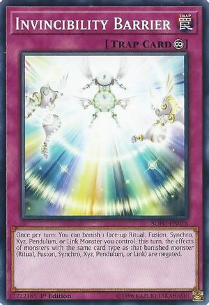 Invincibility Barrier (SOFU-EN076) - Soul Fusion Unlimited - Premium Yugioh Single from Konami - Just $0.25! Shop now at Game Crave Tournament Store