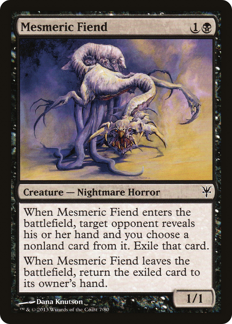 Mesmeric Fiend (DDK-007) - Duel Decks: Sorin vs. Tibalt - Premium MTG Single from Wizards of the Coast - Just $0.27! Shop now at Game Crave Tournament Store