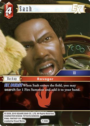 Sazh EX (OPUS VII) - Premium Final Fantasy Single from Opus VII - Just $0.25! Shop now at Game Crave Tournament Store