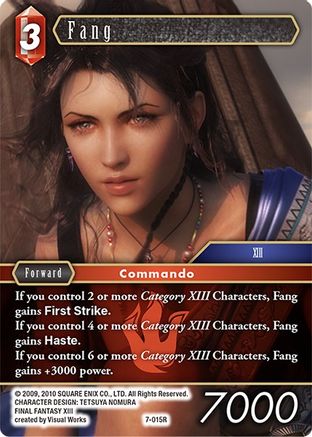 Fang (OPUS VII) Foil - Premium Final Fantasy Single from Opus VII - Just $0.36! Shop now at Game Crave Tournament Store