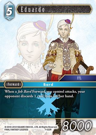 Eduardo (OPUS VII) Foil - Premium Final Fantasy Single from Opus VII - Just $0.25! Shop now at Game Crave Tournament Store