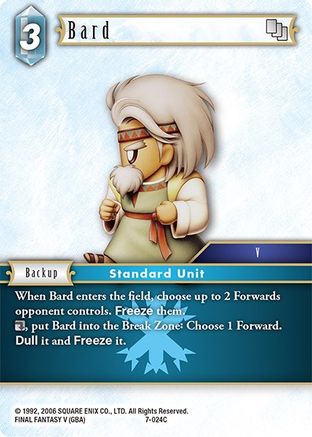 Bard (OPUS VII) Foil - Premium Final Fantasy Single from Opus VII - Just $0.25! Shop now at Game Crave Tournament Store