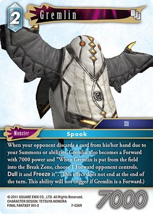 Gremlin (OPUS VII) Foil - Premium Final Fantasy Single from Opus VII - Just $0.25! Shop now at Game Crave Tournament Store