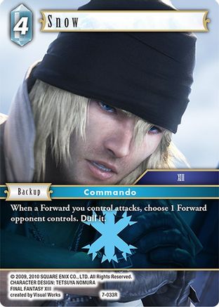 Snow (OPUS VII) - Premium Final Fantasy Single from Opus VII - Just $0.34! Shop now at Game Crave Tournament Store