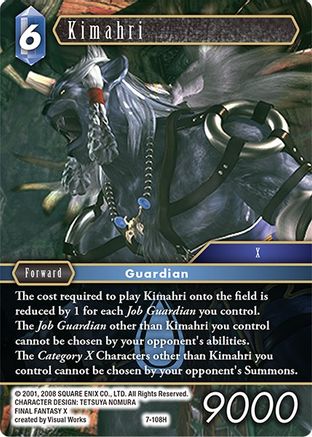 Kimahri (OPUS VII) Foil - Premium Final Fantasy Single from Opus VII - Just $0.79! Shop now at Game Crave Tournament Store