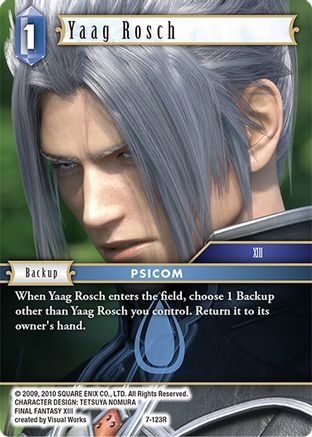Yaag Rosch (OPUS VII) - Premium Final Fantasy Single from Opus VII - Just $0.25! Shop now at Game Crave Tournament Store