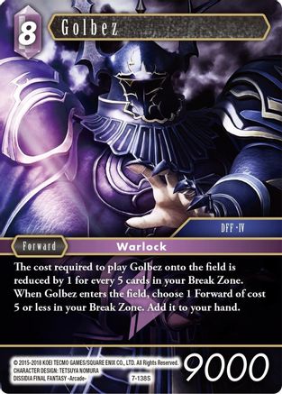 Golbez (OPUS VII) - Premium Final Fantasy Single from Opus VII - Just $0.25! Shop now at Game Crave Tournament Store