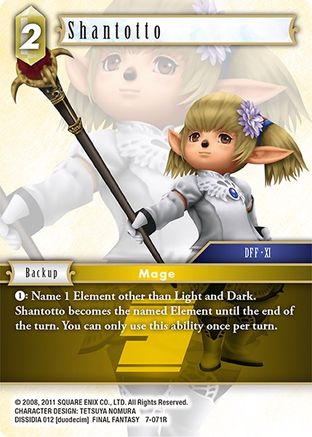Shantotto (OPUS VII) Foil - Premium Final Fantasy Single from Opus VII - Just $0.28! Shop now at Game Crave Tournament Store