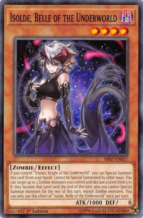 Isolde, Belle of the Underworld (SR07-EN017) - Structure Deck: Zombie Horde 1st Edition - Premium Yugioh Single from Konami - Just $0.25! Shop now at Game Crave Tournament Store