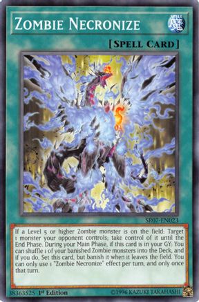 Zombie Necronize (SR07-EN023) - Structure Deck: Zombie Horde 1st Edition - Premium Yugioh Single from Konami - Just $1.14! Shop now at Game Crave Tournament Store