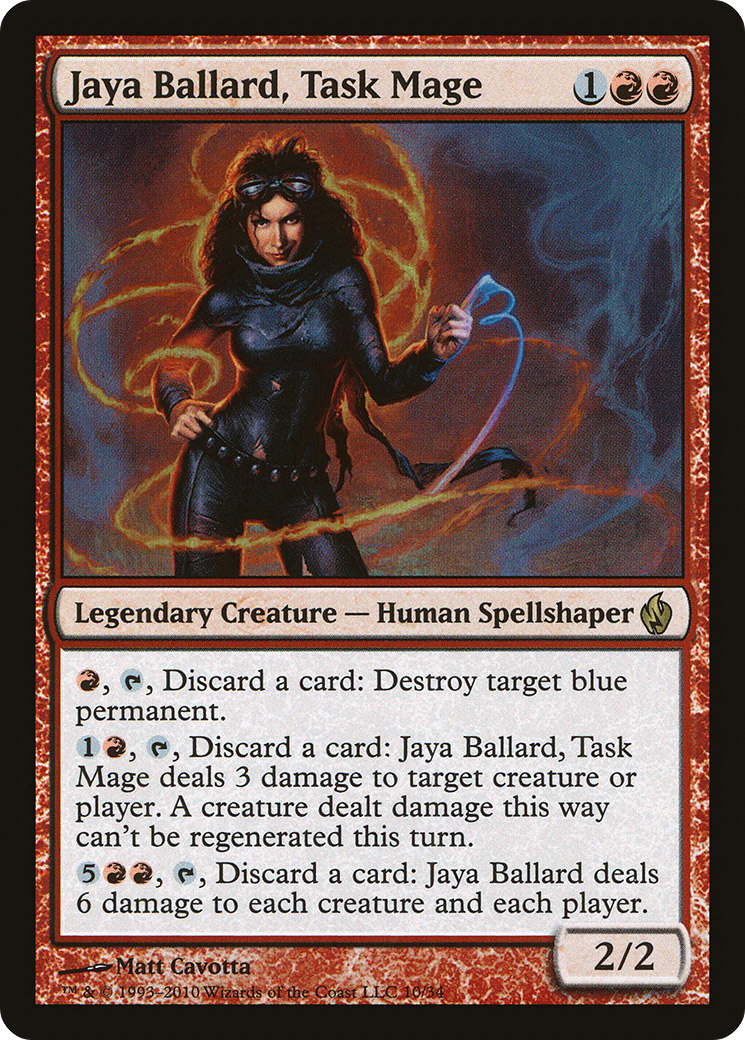 Jaya Ballard, Task Mage (PD2-010) - Premium Deck Series: Fire and Lightning Foil - Premium MTG Single from Wizards of the Coast - Just $0.11! Shop now at Game Crave Tournament Store