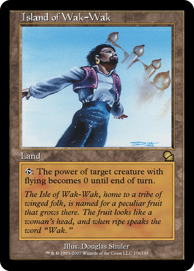 Island of Wak-Wak (ME1-176) - Masters Edition - Premium MTG Single from Wizards of the Coast - Just $0! Shop now at Game Crave Tournament Store