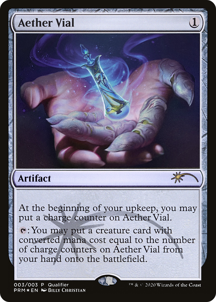 Aether Vial (PPRO-2020-3) - Pro Tour Promos Foil - Premium MTG Single from Wizards of the Coast - Just $0! Shop now at Game Crave Tournament Store