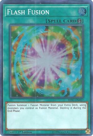 Flash Fusion (HISU-EN057) - Hidden Summoners 1st Edition - Premium Yugioh Single from Konami - Just $0.25! Shop now at Game Crave Tournament Store