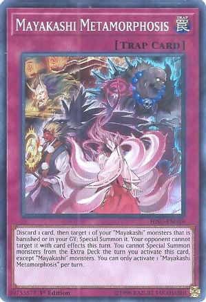 Mayakashi Metamorphosis (HISU-EN039) - Hidden Summoners 1st Edition - Premium Yugioh Single from Konami - Just $0.25! Shop now at Game Crave Tournament Store