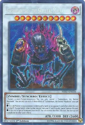 Gashadokuro, the Skeletal Mayakashi (HISU-EN036) - Hidden Summoners 1st Edition - Premium Yugioh Single from Konami - Just $0.58! Shop now at Game Crave Tournament Store
