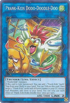 Prank-Kids Dodo-Doodle-Doo (HISU-EN020) - Hidden Summoners 1st Edition - Premium Yugioh Single from Konami - Just $0.77! Shop now at Game Crave Tournament Store
