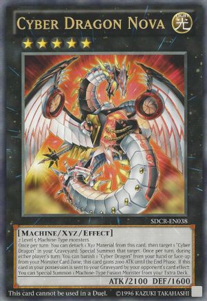 Cyber Dragon Nova (Oversized) (Machine Madness) (SDCR-EN038) - Yu-Gi-Oh! Value Boxes Limited - Premium Yugioh Single from Konami - Just $7.94! Shop now at Game Crave Tournament Store
