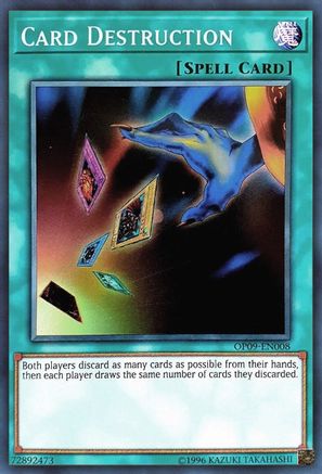 Card Destruction (OP09-EN008) - OTS Tournament Pack 9 Unlimited - Premium Yugioh Single from Konami - Just $1.47! Shop now at Game Crave Tournament Store