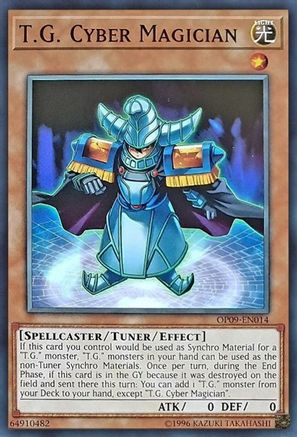 T.G. Cyber Magician (OP09-EN014) - OTS Tournament Pack 9 Unlimited - Premium Yugioh Single from Konami - Just $0.46! Shop now at Game Crave Tournament Store