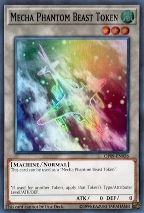 Token: Mecha Phantom Beast (B) - "Harrliard" (OP09-EN026) - OTS Tournament Pack 9 Unlimited - Premium Yugioh Single from Konami - Just $2.92! Shop now at Game Crave Tournament Store