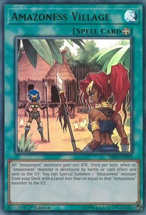 Amazoness Village (SS02-ENV03) - Speed Duel Decks: Duelists of Tomorrow 1st Edition - Premium Yugioh Single from Konami - Just $0.72! Shop now at Game Crave Tournament Store