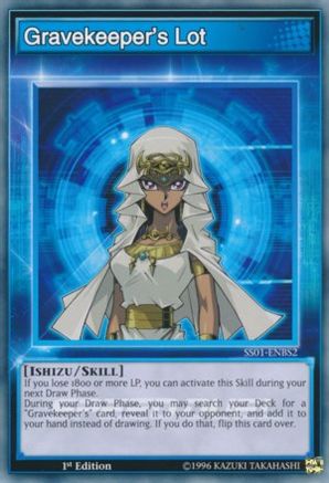 Gravekeeper's Lot (SS01-ENBS2) - Speed Duel Decks: Destiny Masters 1st Edition - Premium Yugioh Single from Konami - Just $0.25! Shop now at Game Crave Tournament Store