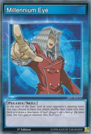 Millennium Eye (SS01-ENCS3) - Speed Duel Decks: Destiny Masters 1st Edition - Premium Yugioh Single from Konami - Just $0.25! Shop now at Game Crave Tournament Store