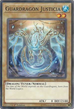 Guardragon Justicia (SAST-EN012) - Savage Strike Unlimited - Premium Yugioh Single from Konami - Just $0.25! Shop now at Game Crave Tournament Store