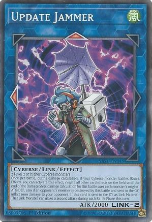 Update Jammer (SAST-EN045) - Savage Strike Unlimited - Premium Yugioh Single from Konami - Just $0.25! Shop now at Game Crave Tournament Store