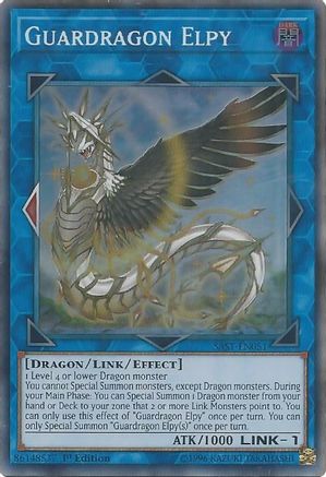 Guardragon Elpy (SAST-EN051) - Savage Strike 1st Edition - Premium Yugioh Single from Konami - Just $0.26! Shop now at Game Crave Tournament Store