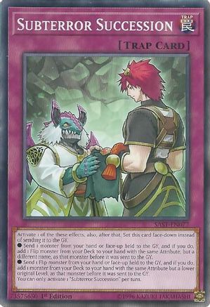 Subterror Succession (SAST-EN077) - Savage Strike Unlimited - Premium Yugioh Single from Konami - Just $0.25! Shop now at Game Crave Tournament Store