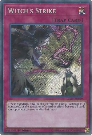 Witch's Strike (SAST-EN079) - Savage Strike 1st Edition - Premium Yugioh Single from Konami - Just $5.89! Shop now at Game Crave Tournament Store