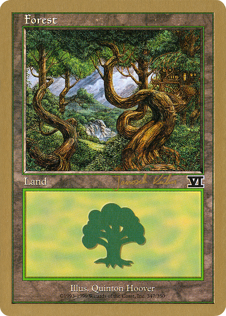 Forest (WC00-JK347) - World Championship Decks 2000 - Premium MTG Single from Wizards of the Coast - Just $0.23! Shop now at Game Crave Tournament Store