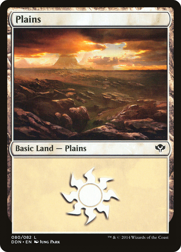 Plains (DDN-080) - Duel Decks: Speed vs. Cunning - Premium MTG Single from Wizards of the Coast - Just $0.08! Shop now at Game Crave Tournament Store