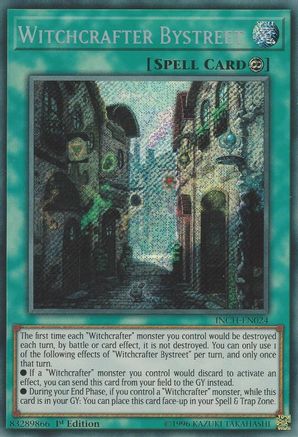 Witchcrafter Bystreet (INCH-EN024) - The Infinity Chasers 1st Edition - Premium Yugioh Single from Konami - Just $0.74! Shop now at Game Crave Tournament Store