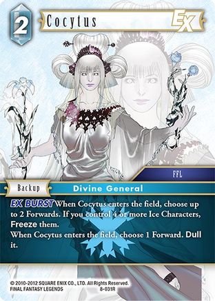 Cocytus EX (OPUS VIII) - Premium Final Fantasy Single from Opus VIII - Just $0.25! Shop now at Game Crave Tournament Store