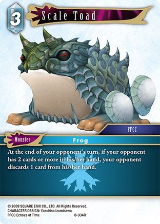 Scale Toad (OPUS VIII) Foil - Premium Final Fantasy Single from Opus VIII - Just $2.75! Shop now at Game Crave Tournament Store