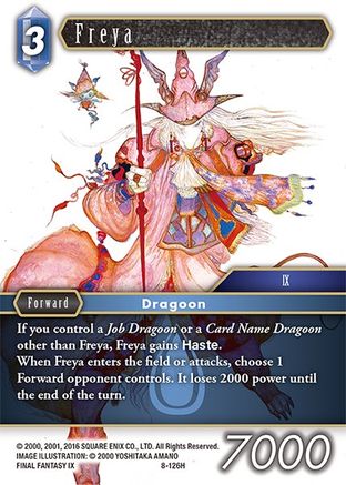 Freya (OPUS VIII) Foil - Premium Final Fantasy Single from Opus VIII - Just $6.26! Shop now at Game Crave Tournament Store