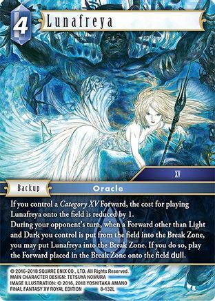 Lunafreya (OPUS VIII) - Premium Final Fantasy Single from Opus VIII - Just $1.27! Shop now at Game Crave Tournament Store